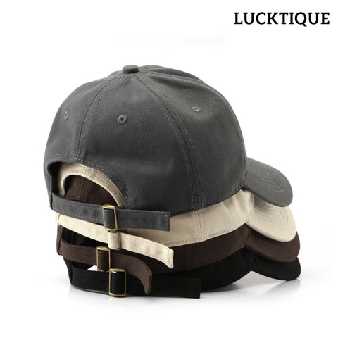 Classic Low Profile Adjustable Size Baseball Cap