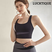 High Support Black Sports Bra